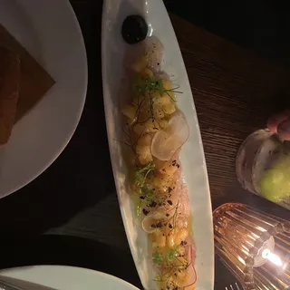 Hamachi Crudo