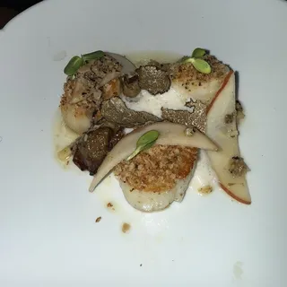 Diver Scallops Gratine