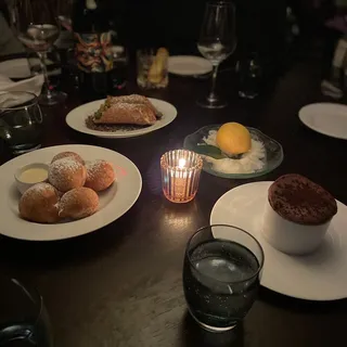 Honey Crisp Apple Beignets