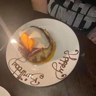 Apricot Basque Cheesecake