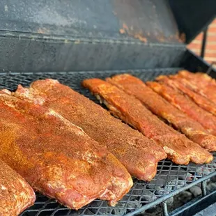 bbq ribs, food, ribs