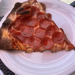 Pepperoni by the slice