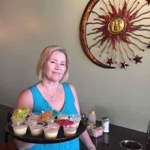 Cathy, owner and chief barista