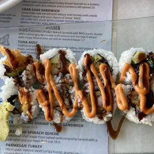 Shrimp Tempura Sushi
