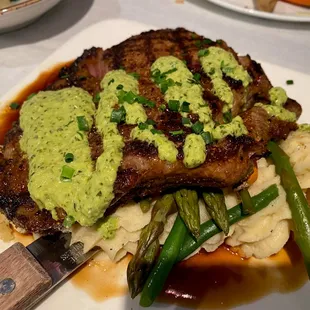 16 Ounce Black and Blue Ribeye from the specials menu