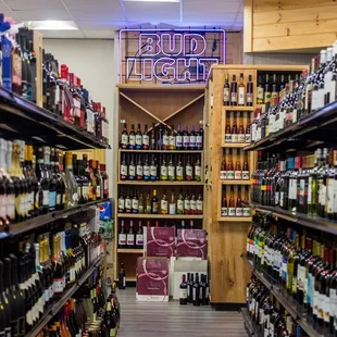 a liquor store