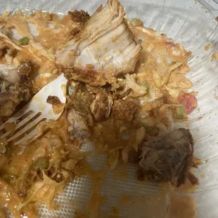 Pollo Frito Con Tajadas