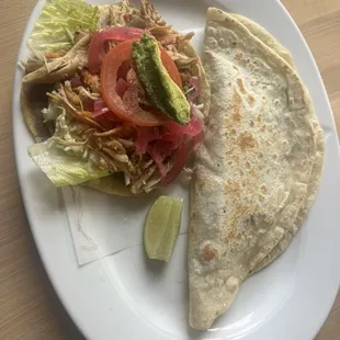 Baleada Con Carne Asada and Panucho