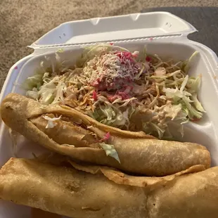 Tacos de Pollo/Chicken tacos