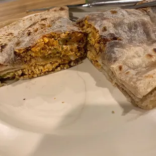 Baleadas con Chorizo