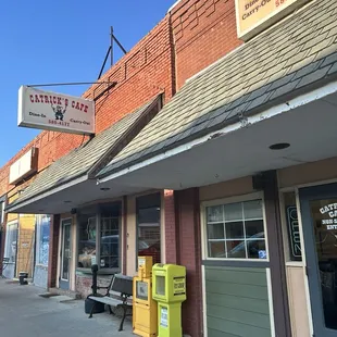 Front of the building