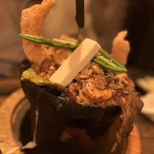 Dinner menu