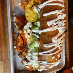 Chilaquiles Torta
