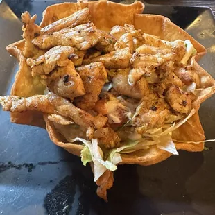 Grilled Chicken Taco Salad