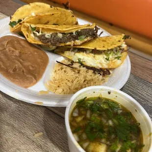 Birria Taco Combo