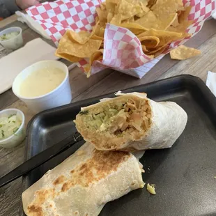 Chicken Asado Burrito