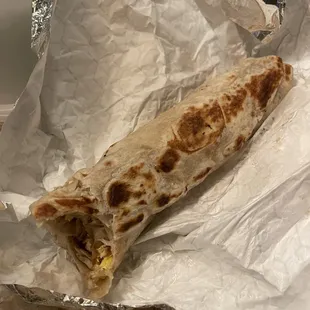 Calaca Burrito (no bacon)