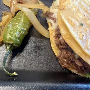 Birria Taco and Consũme: Very good