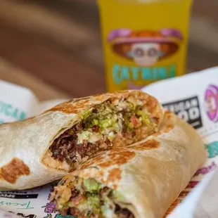 Asada burrito