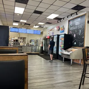 Bakery and ordering counter