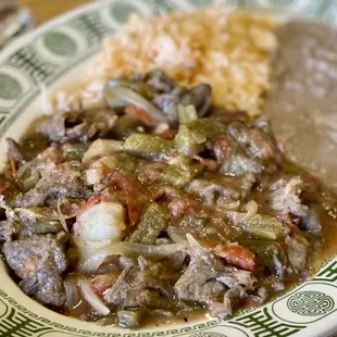 Beef Steak Ranchero @ColumbusFoodDude