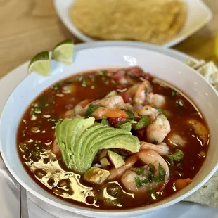 Cocktel Camarones @ColumbusFoodDude