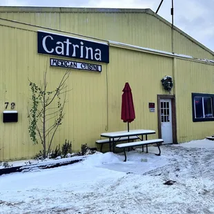 Outside of Restaurant