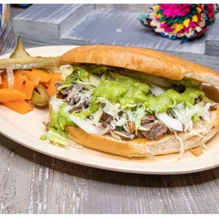 Torta ca be asada or pastor or whatever you want the meat