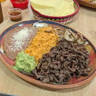 Carne Asada Plate