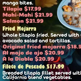 Snapshot of my fish ordered