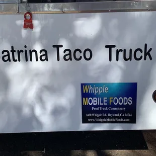 catrina taco truck