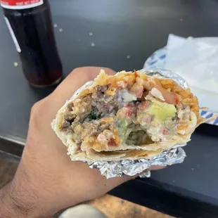 Carne asada burrito. Best in Fremont hands down!
