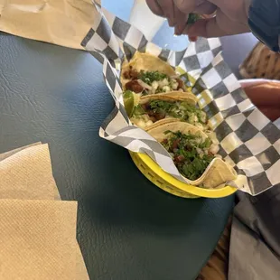 3 Pastor Tacos