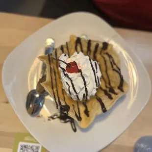 Fried Ice Cream! Thank you Catrinas