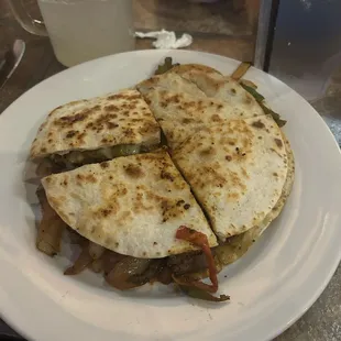 Steak Quesadilla Fajitas