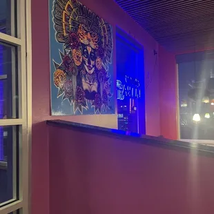 Some of the artwork.