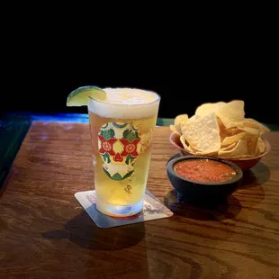 Ice cold Modelo on draft!