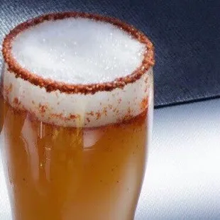 Cold Michelada with Dos XX, stay thirsty my friends!