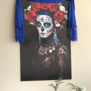 day of the dead woman