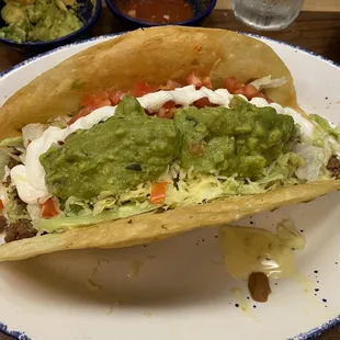 Beef taco salad