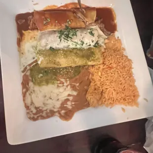 Enchiladas Mexican Flag