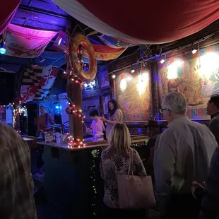 people at the bar
