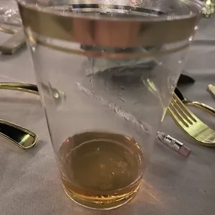 I found the blue label