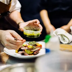 This is not just bar food. Amazing food served until midnight.