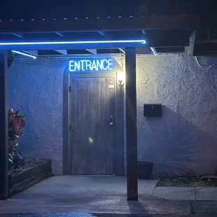 Cool nondescript entrance