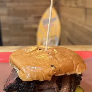 Brisket sandwich