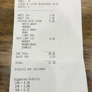 Receipt