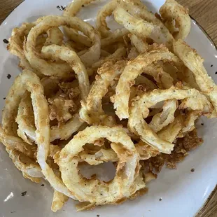 Scrumptious onion rings