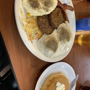 Cattleman's breakfast ( don't worry I added the pepper )