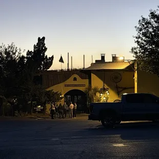 Front entrance of the restaurant